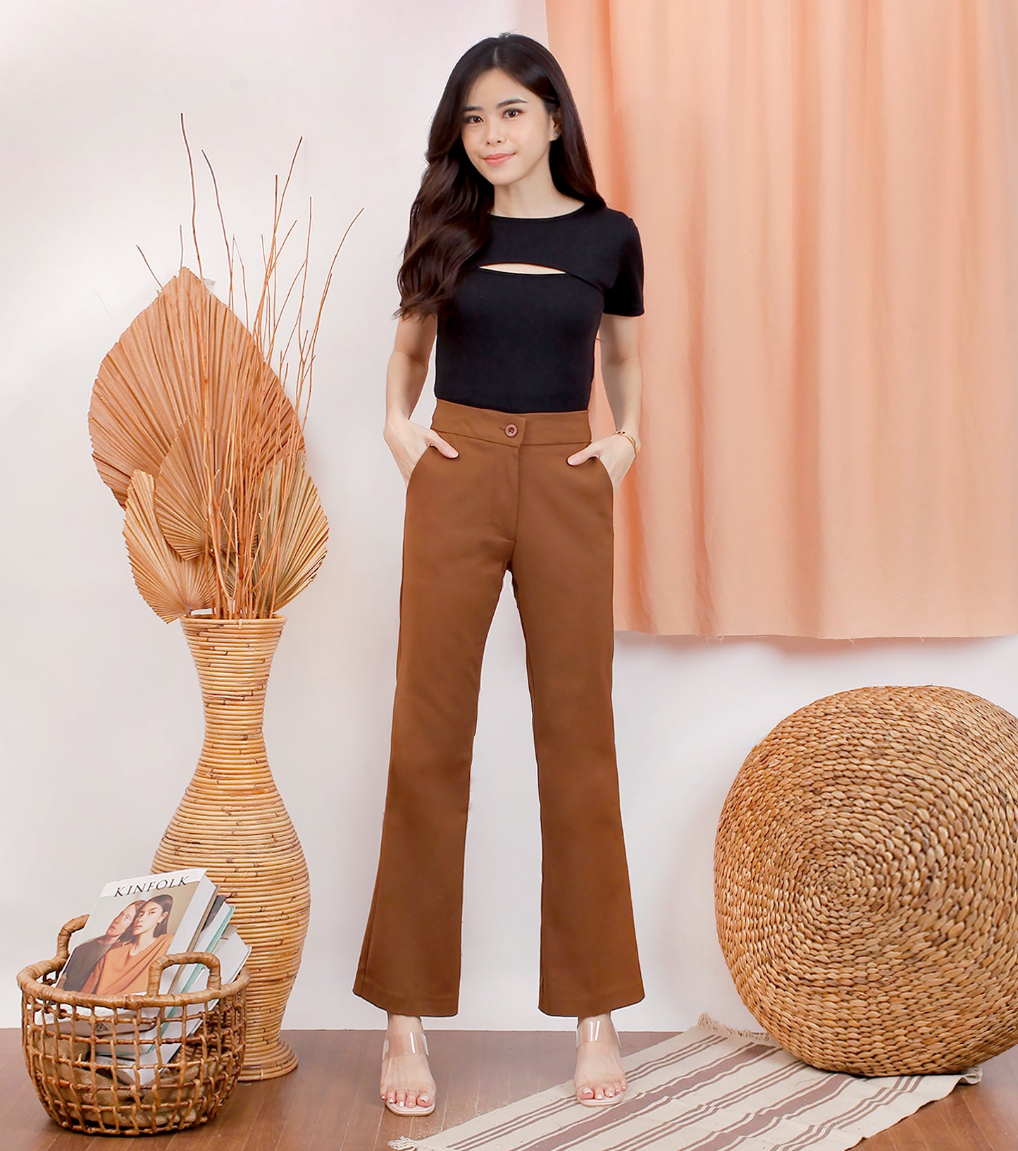 Katun HIghwaist Cutbray Stretch Premium Bronze 2