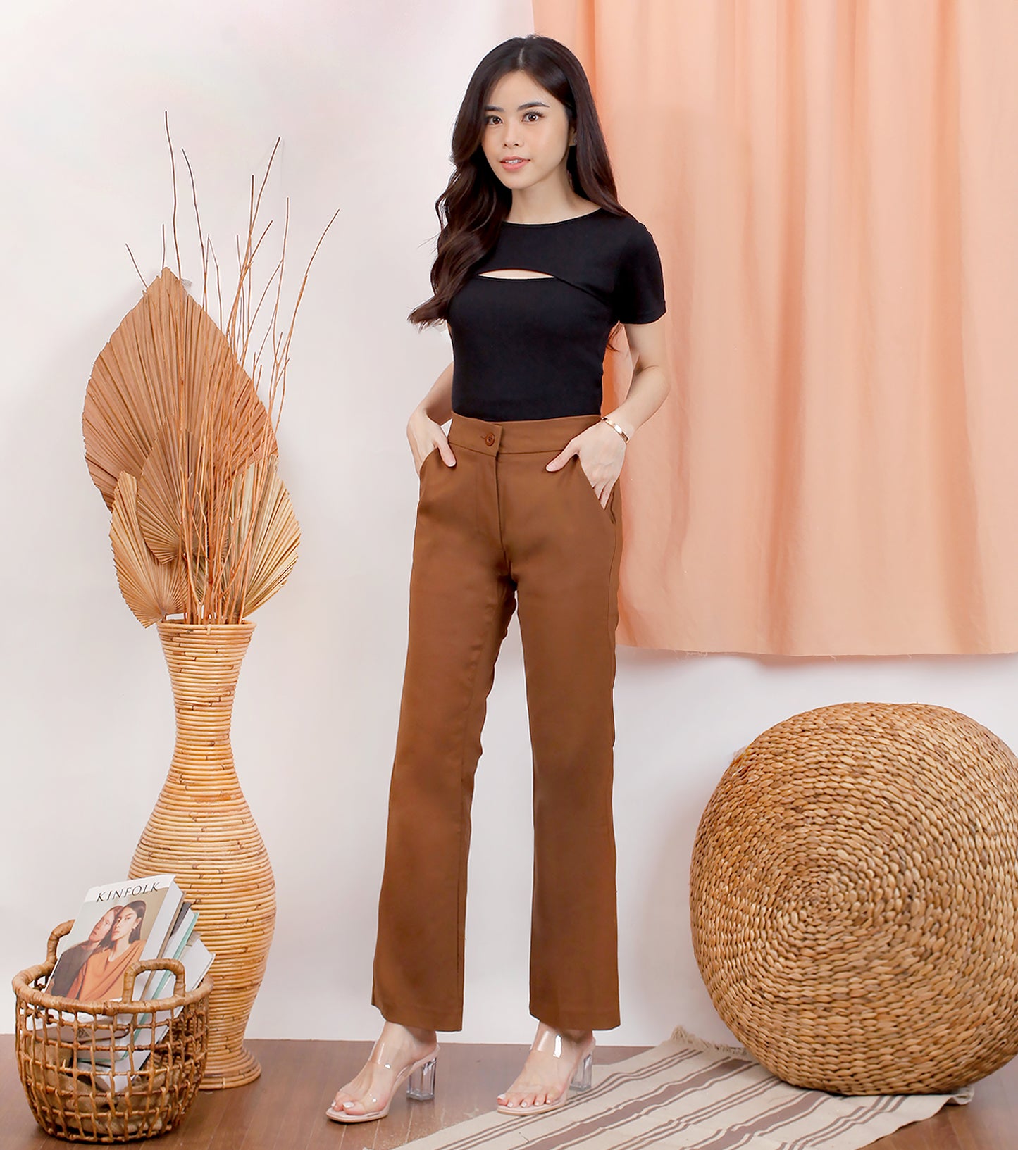 Katun HIghwaist Cutbray Stretch Premium Bronze 2