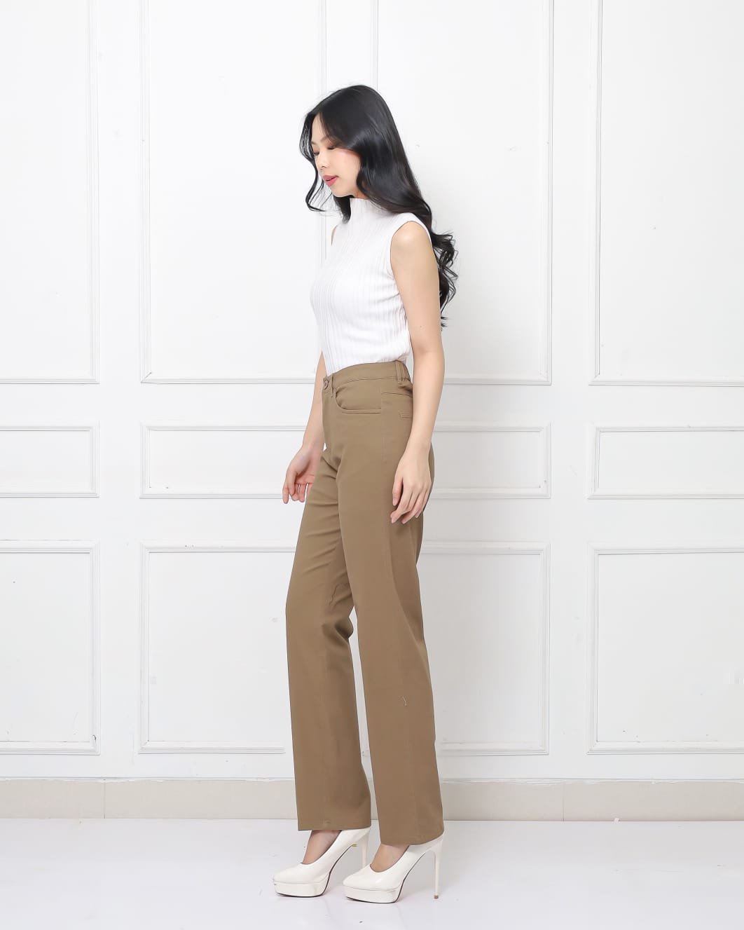 Celana Kulot Stretch Maude