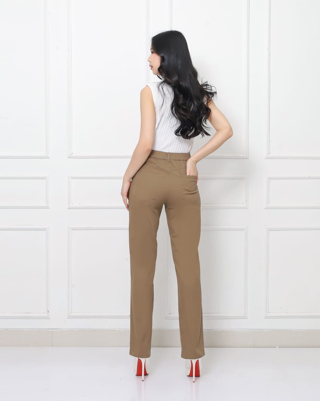 Celana Kulot Stretch Maude