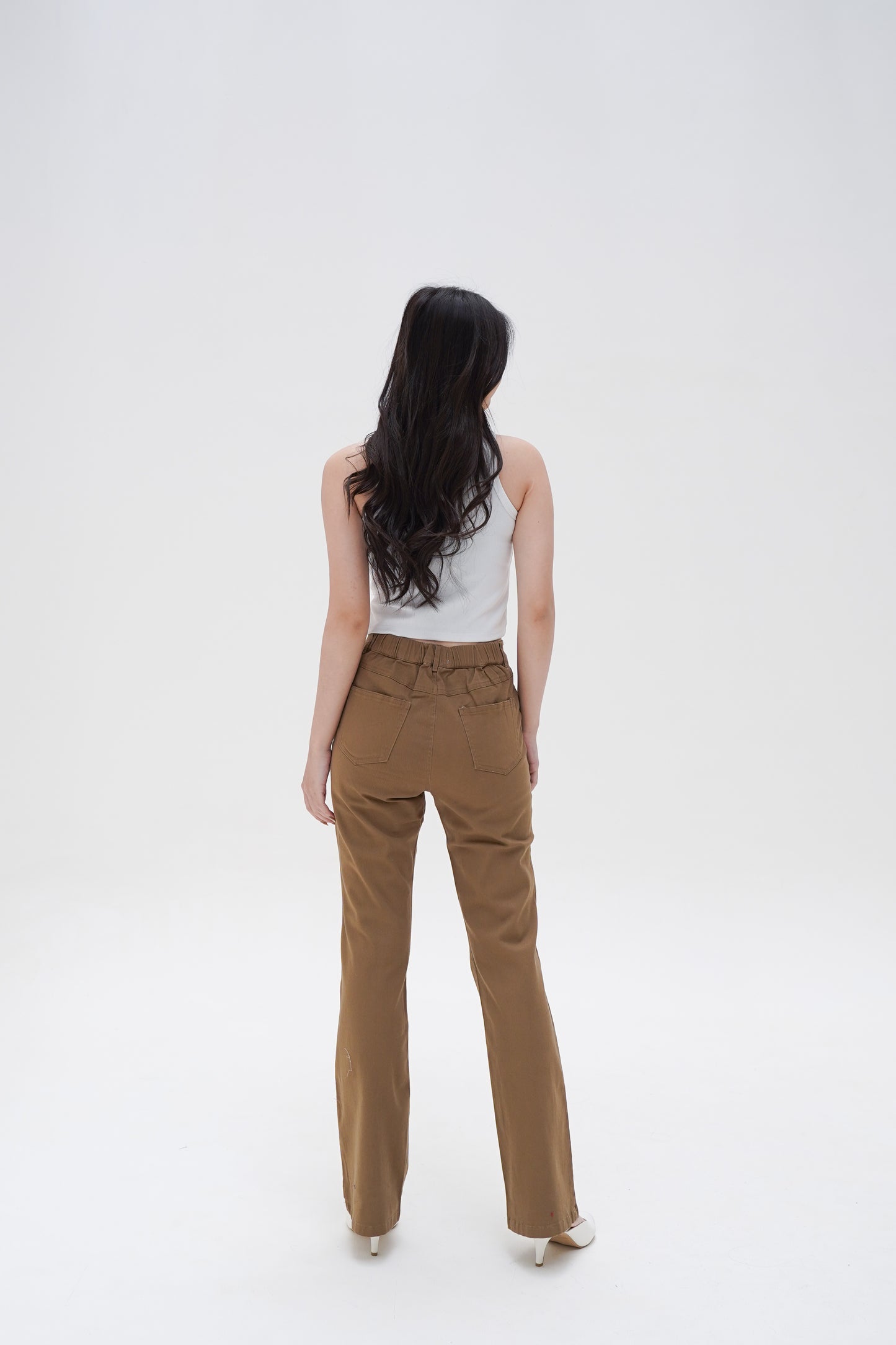 Celana Cutbray Highwaist Katun