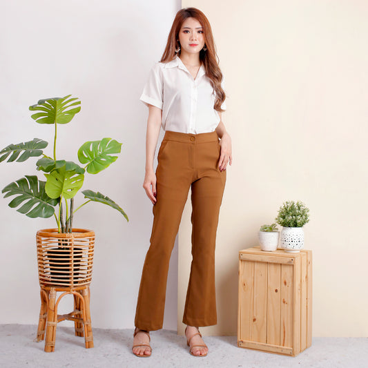 Katun HIghwaist Cutbray Stretch Premium Bronze 1