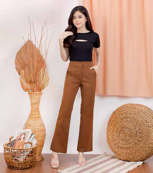 Katun HIghwaist Cutbray Stretch Premium Bronze 2
