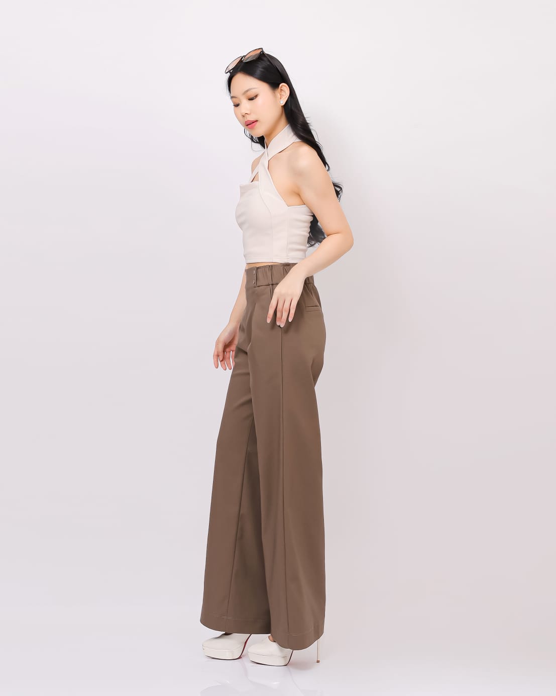Celana Katun Kulot Skena Kancing 4