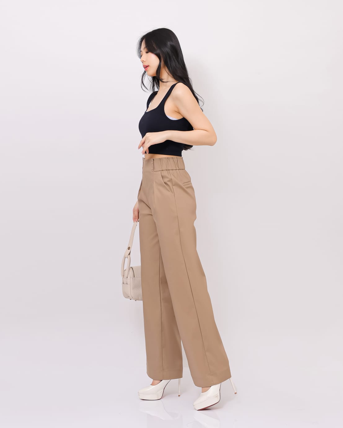 Celana Katun Kulot Skena Kancing 4