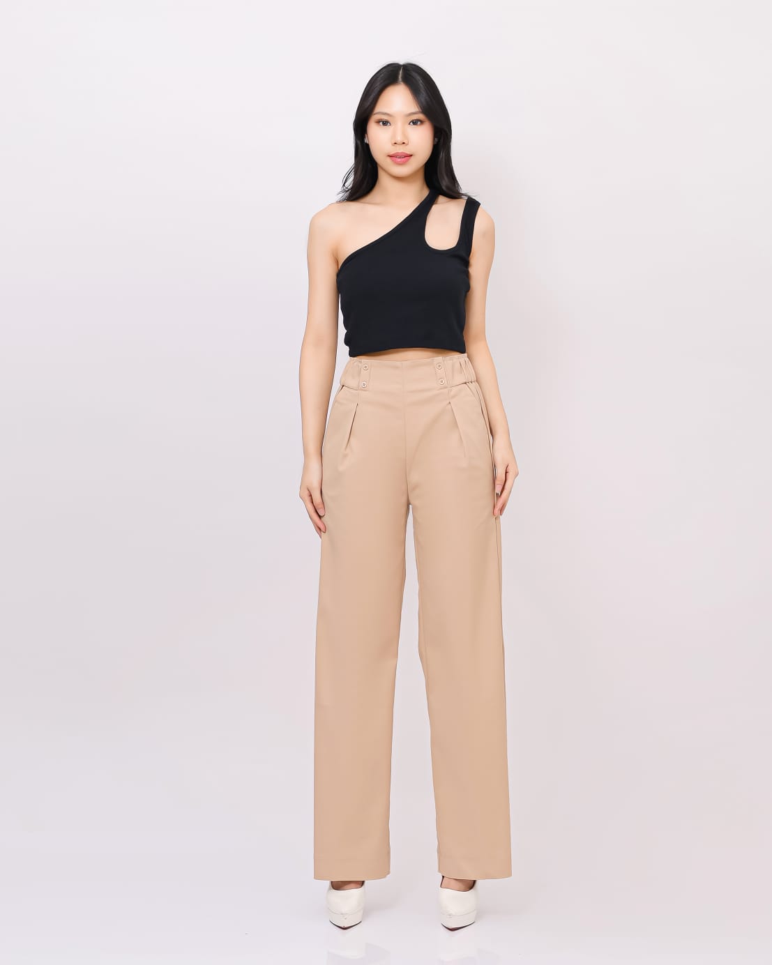 Celana Katun Kulot Skena Kancing 4