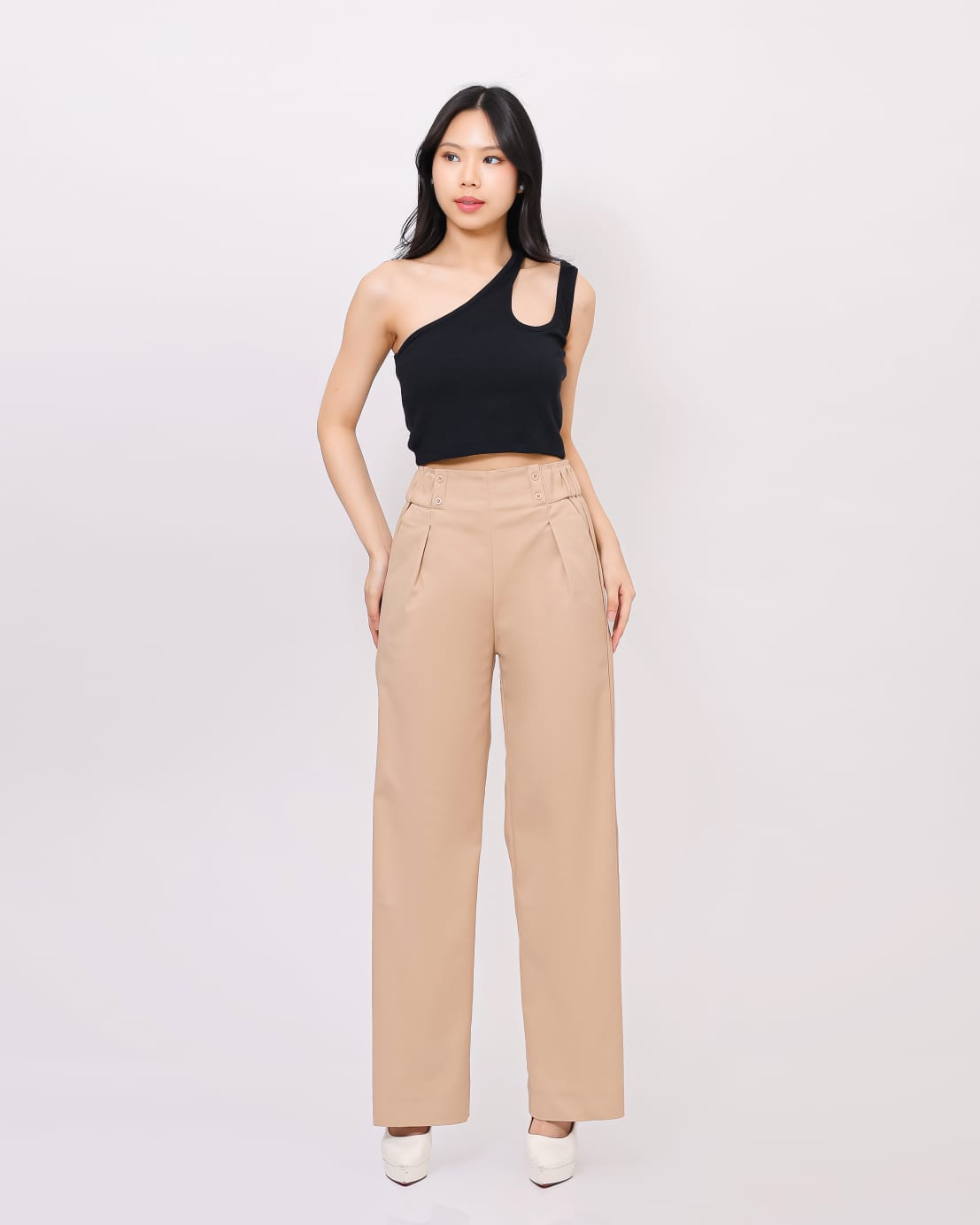 Celana Katun Kulot Skena Kancing 4