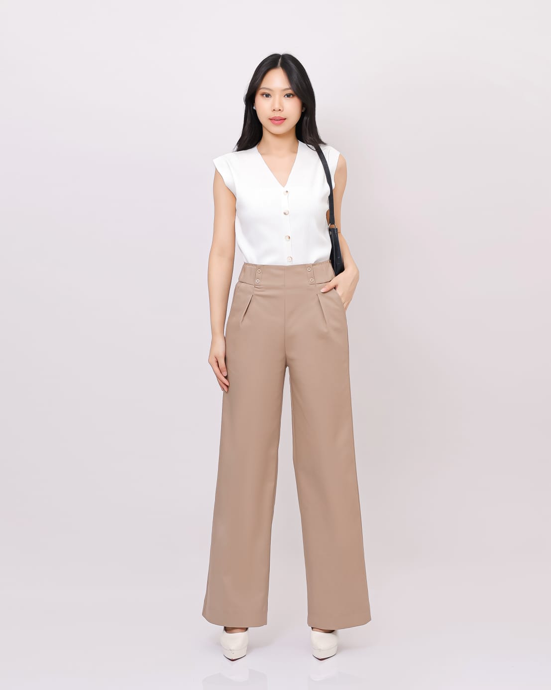 Celana Katun Kulot Skena Kancing 4