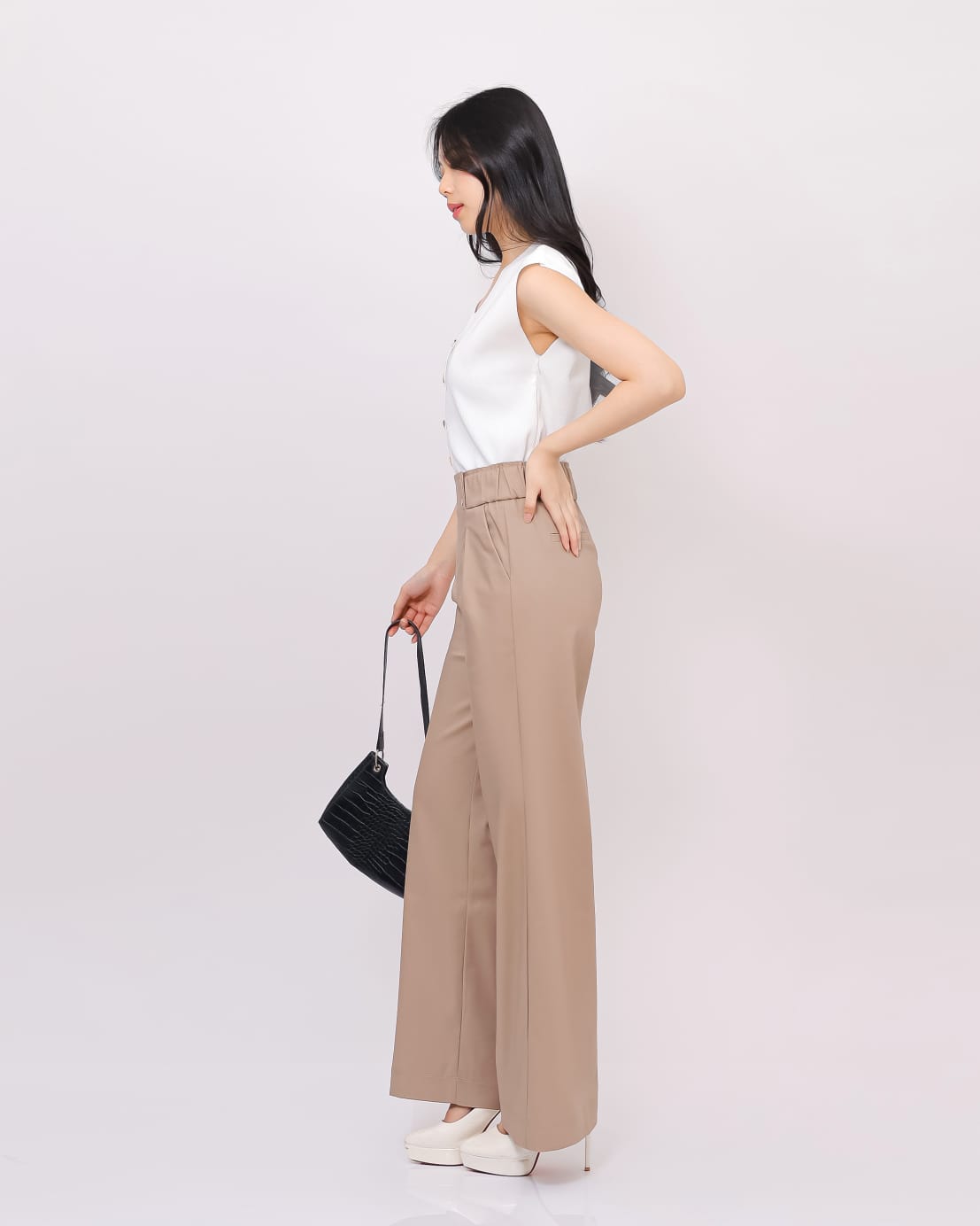 Celana Katun Kulot Skena Kancing 4