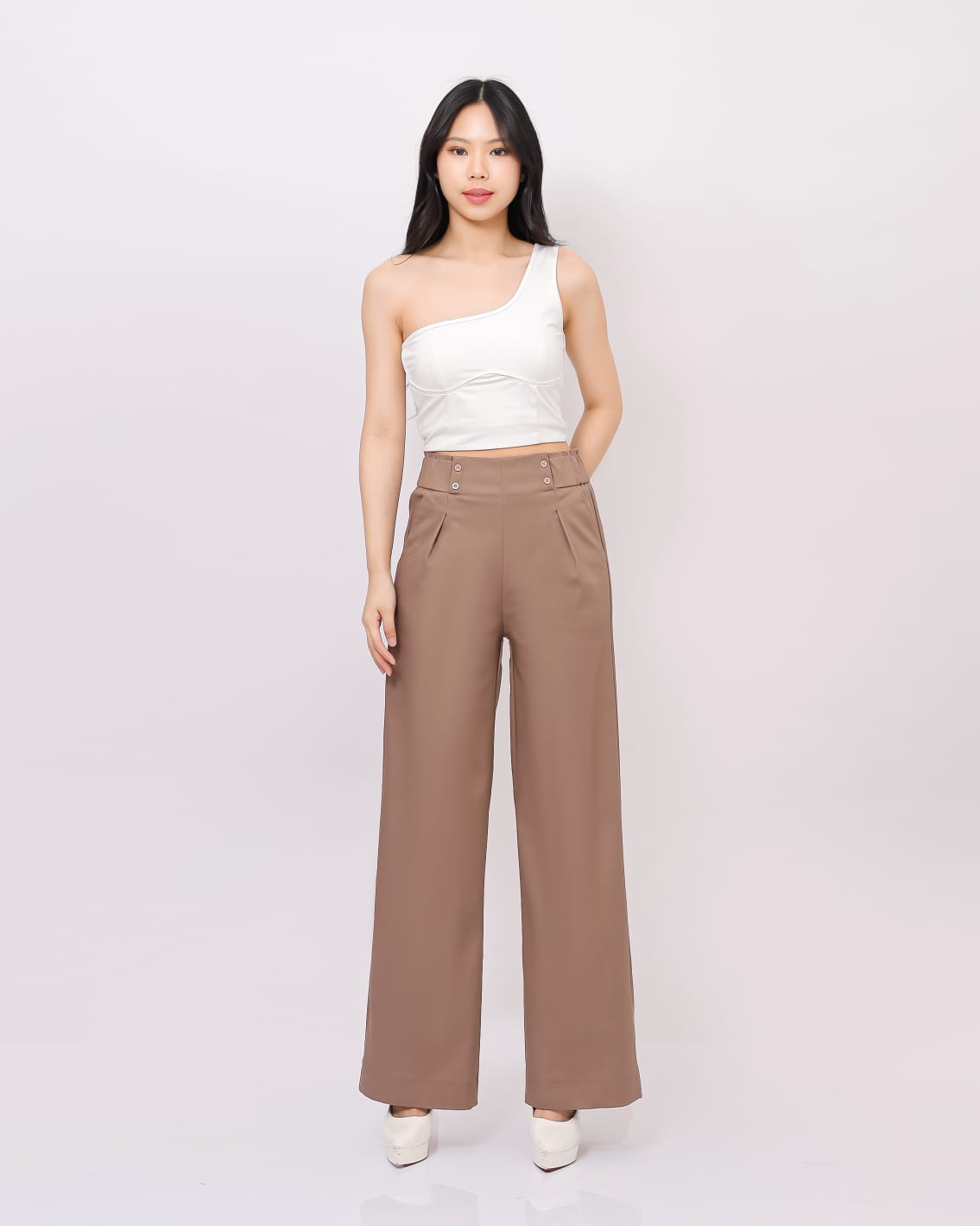 Celana Katun Kulot Skena Kancing 4