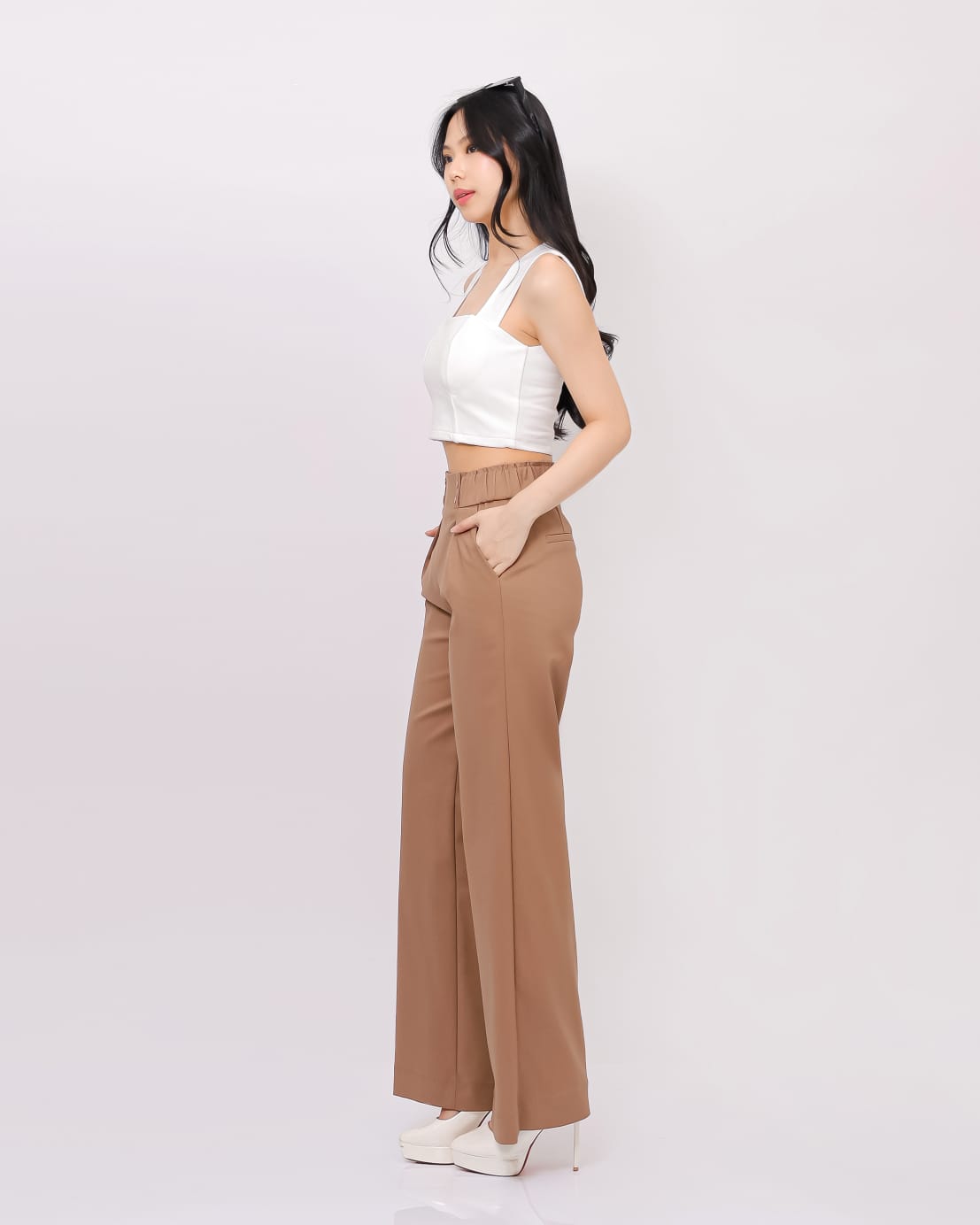 Celana Katun Kulot Skena Kancing 4