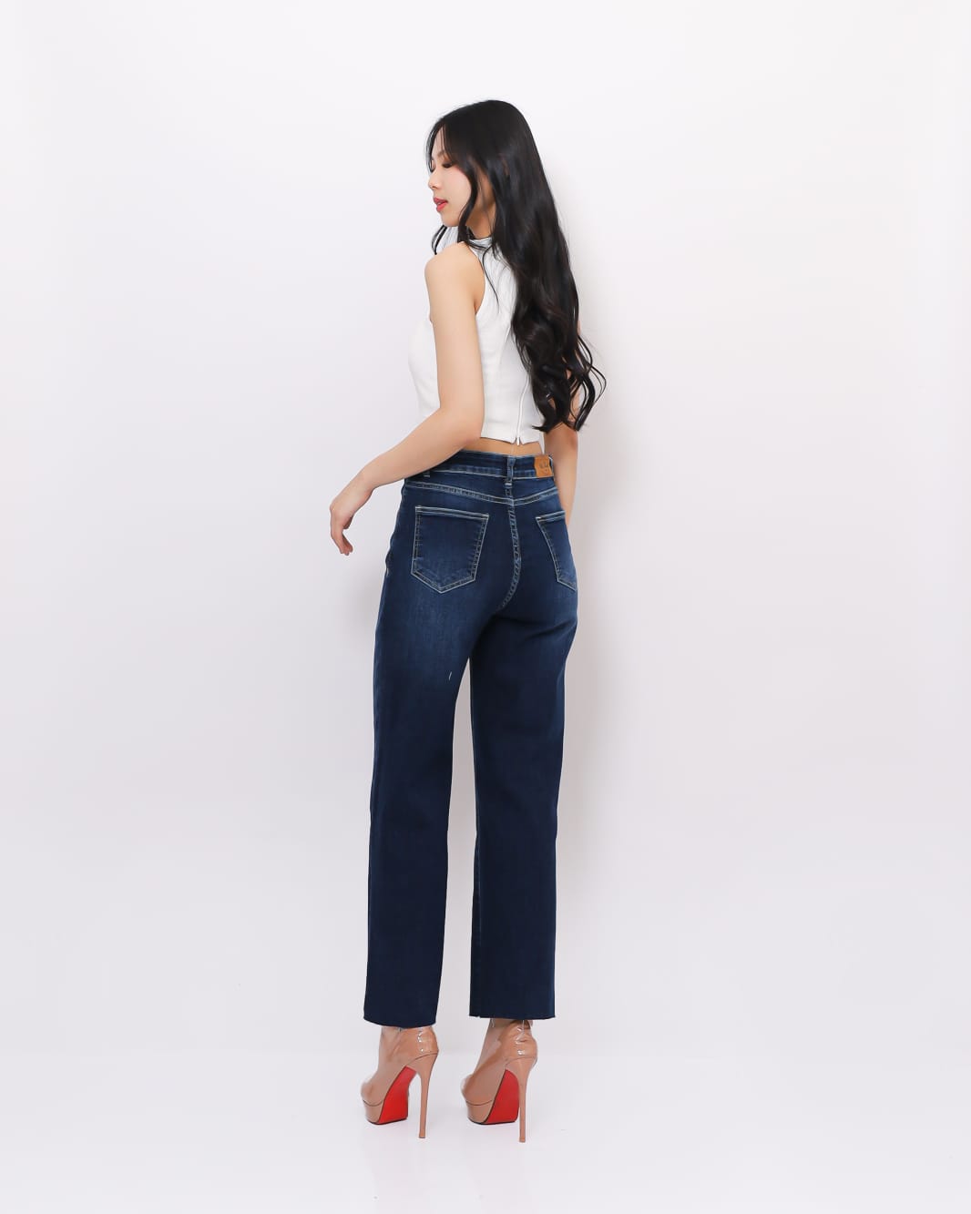 Kulot Aurora Straight Cut Highwaist Stretch Enzim Bio