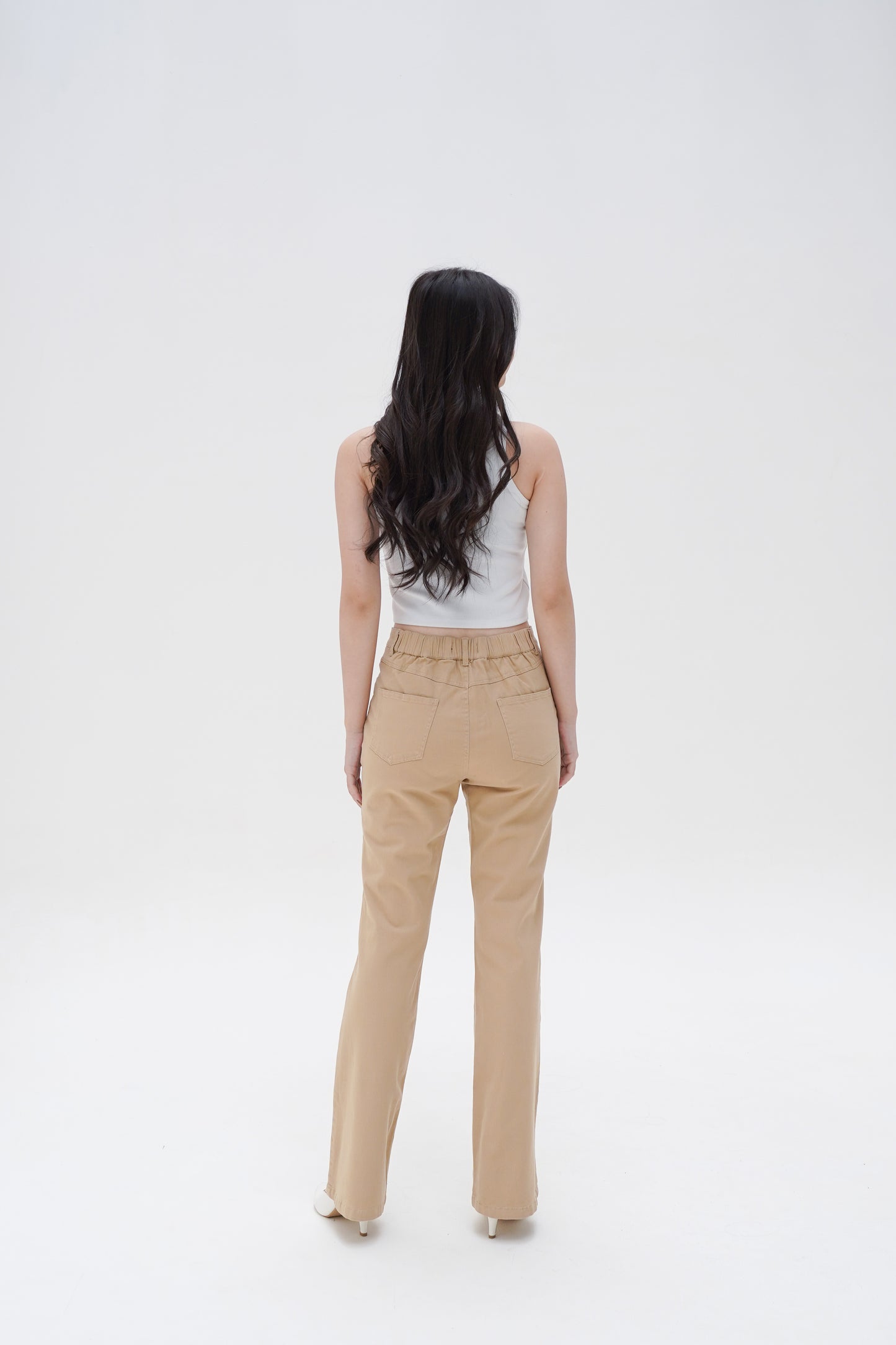 Celana Cutbray Highwaist Katun